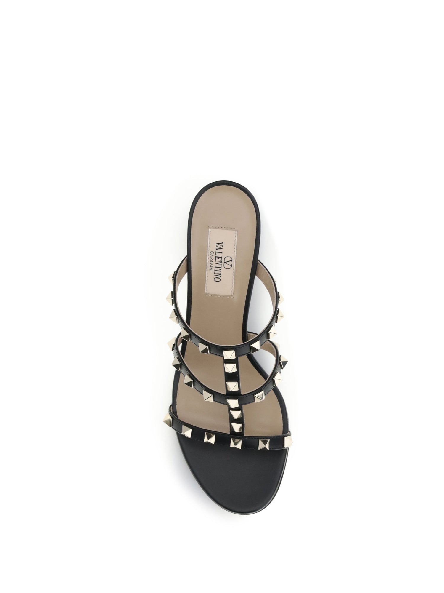 VALENTINO GARAVANI 36.5 rockstud slider sandals
