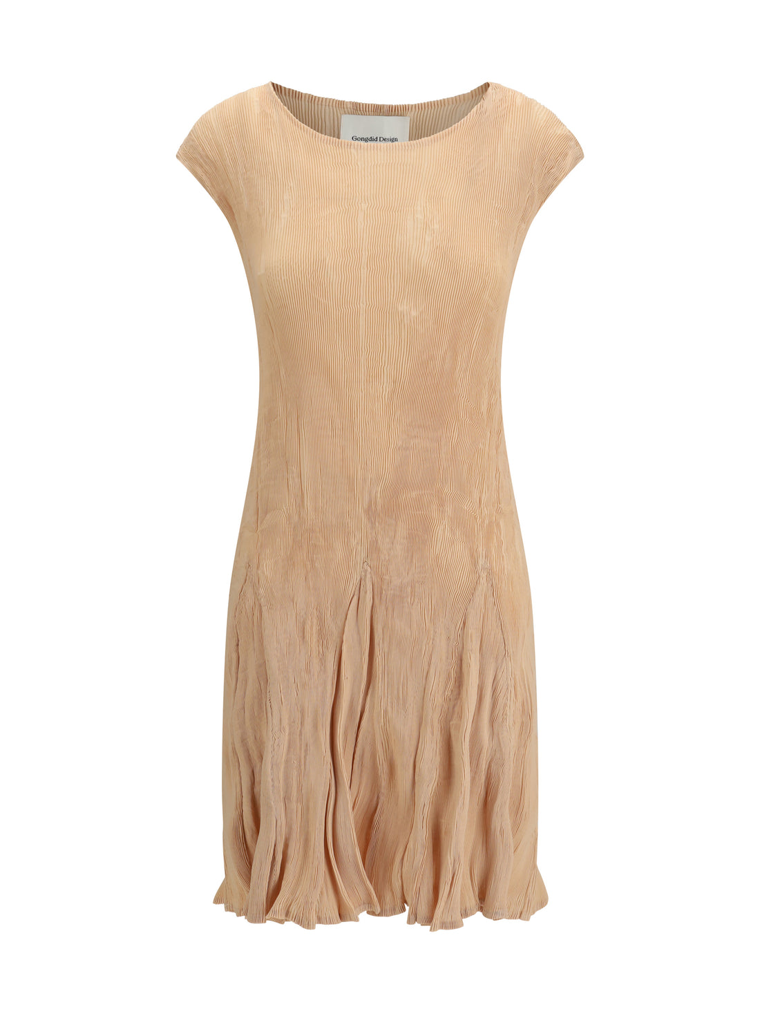 GONGDID DESIGN OS wavy short dress 