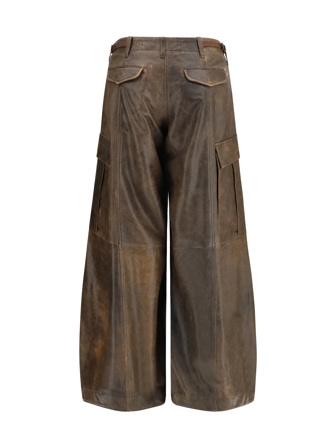 R13 25 leather cargo pants
