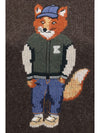 dressed fox wool-blend sweater