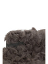 fur clutch bag