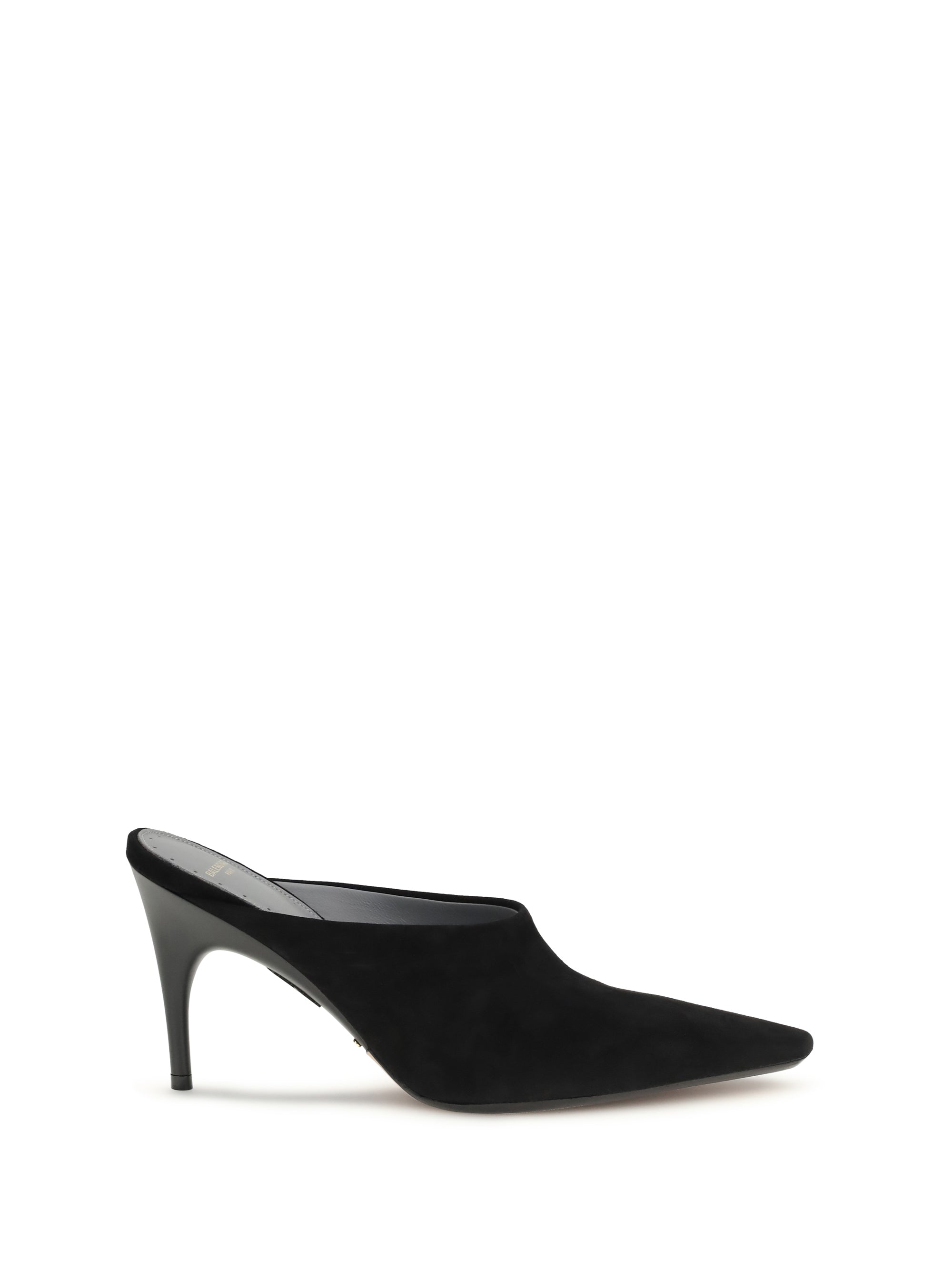 duchesse suede mule