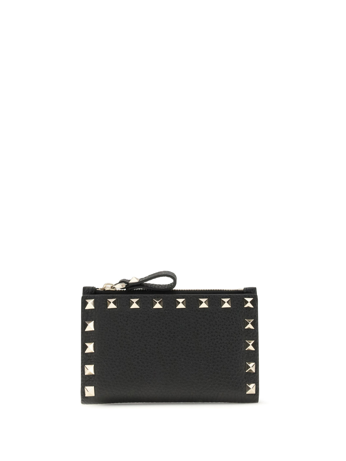 VALENTINO GARAVANI OS rockstud zip card holder