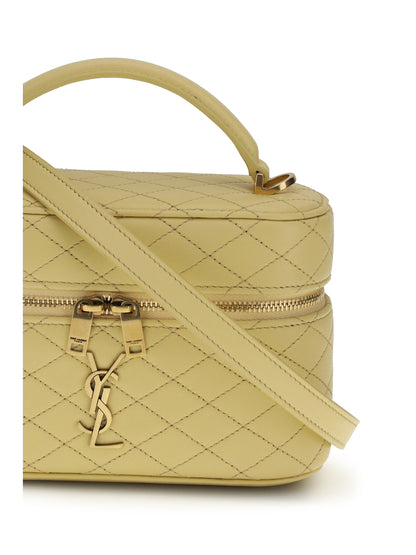 SAINT LAURENT OS vanity gaby leather handbag