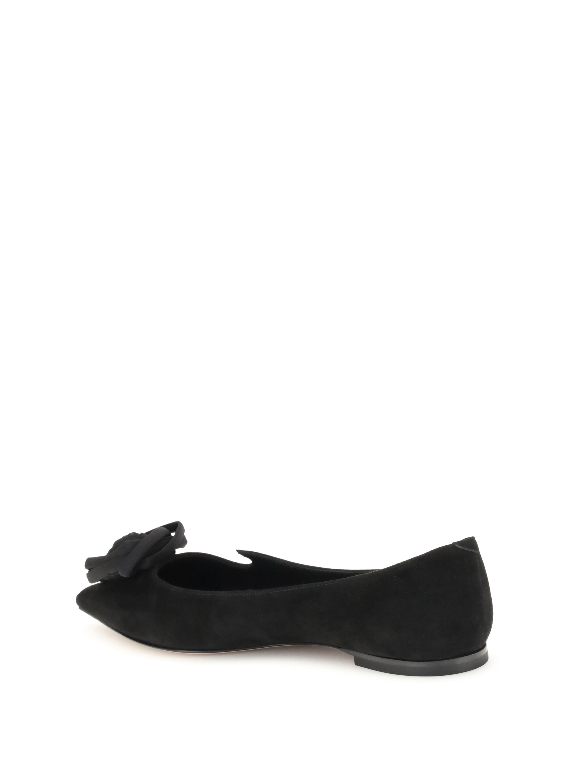 ROGER VIVIER 37 rose ballet flats