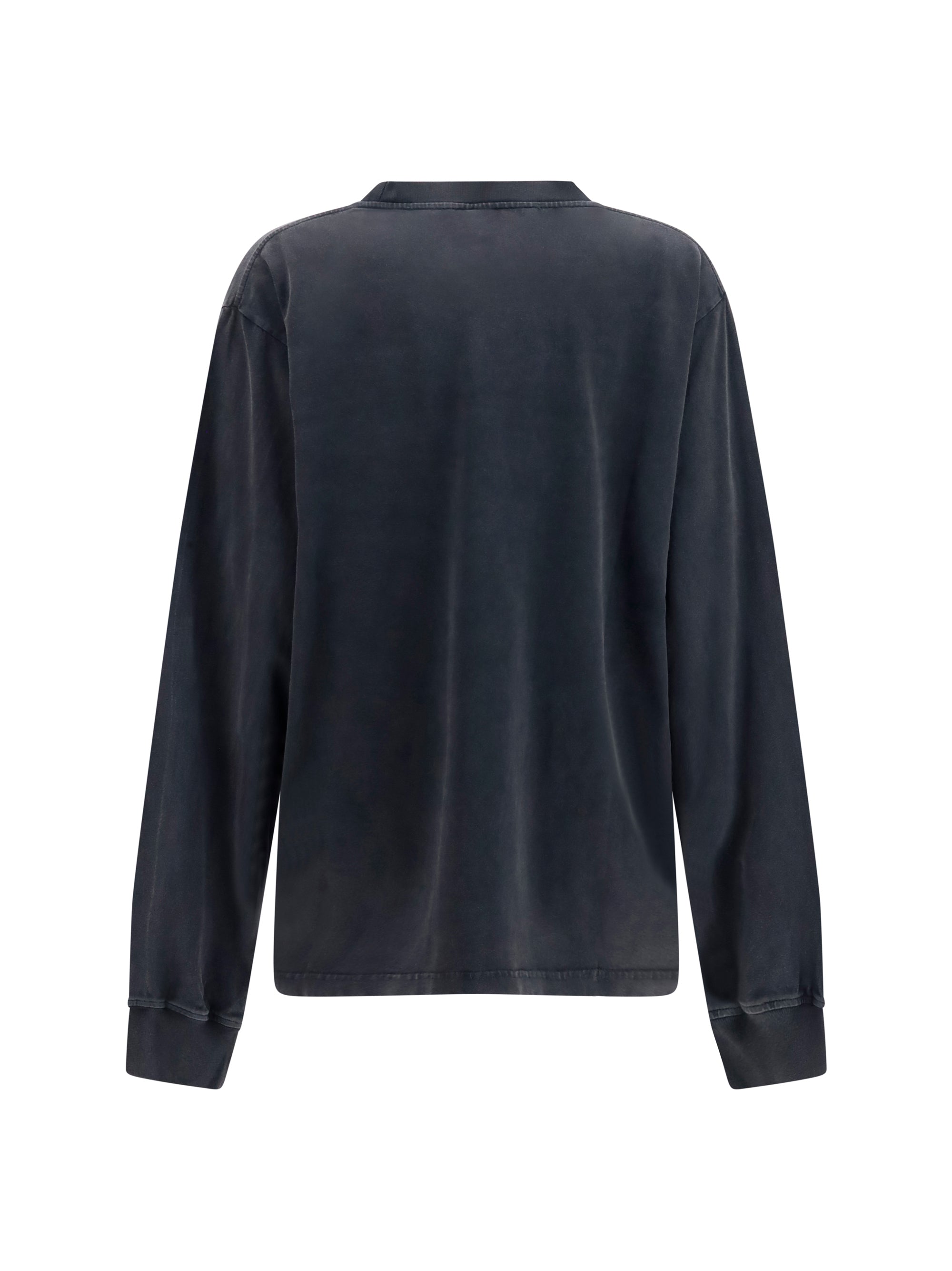 long-sleeve logo t-shirt