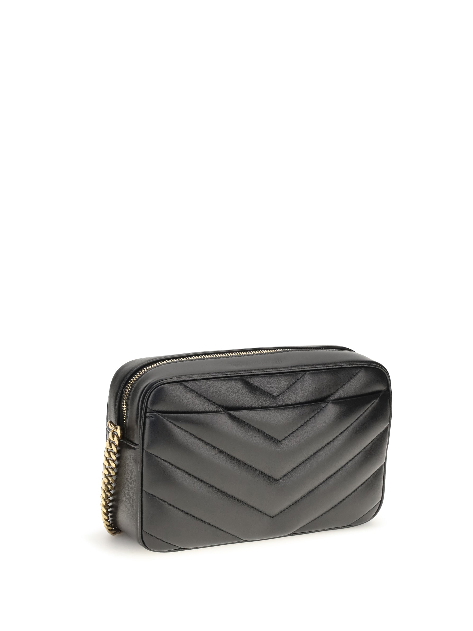 loulou matelassé leather crossbody bag