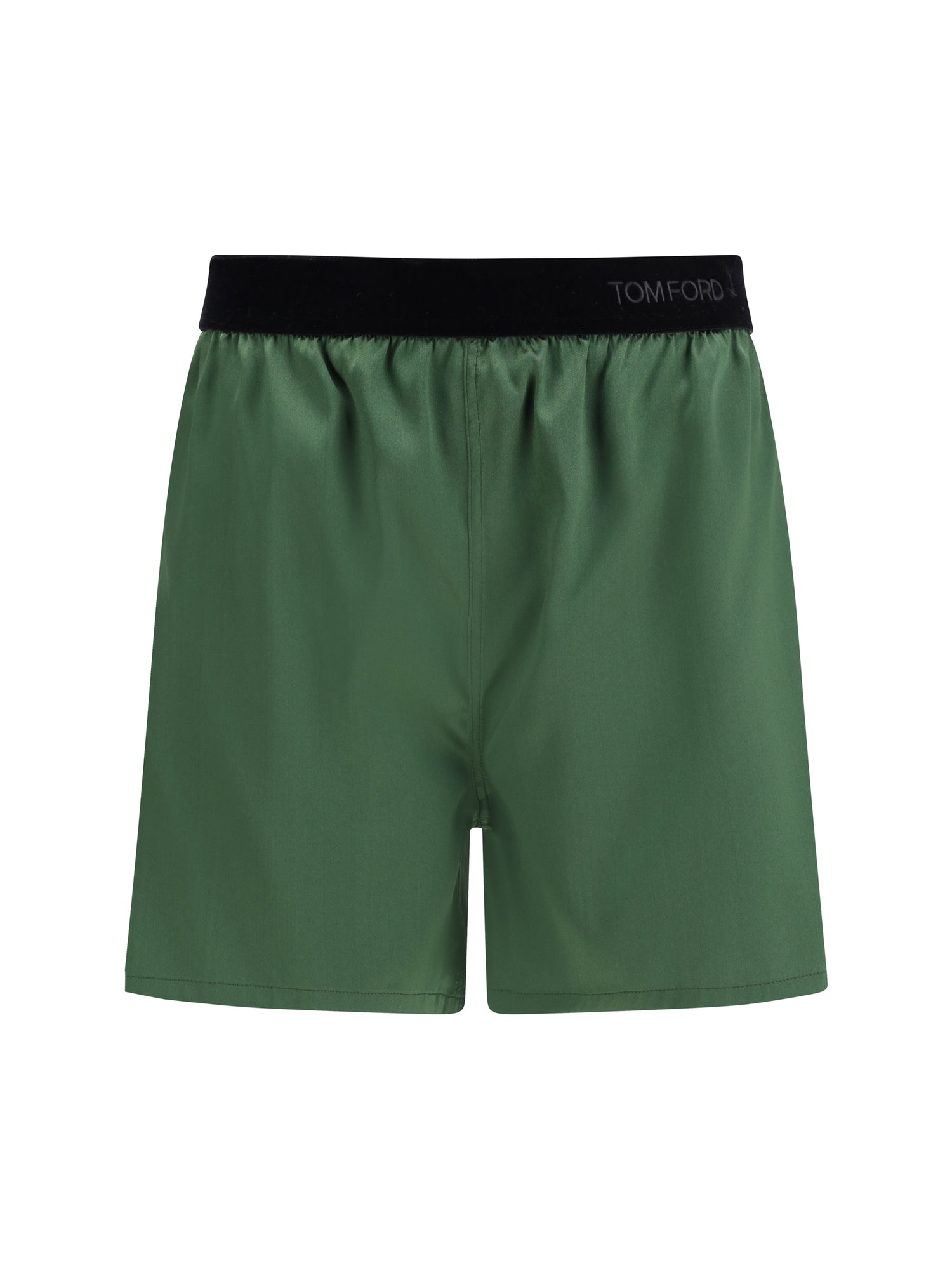 TOM FORD M stretch silk satin pj shorts