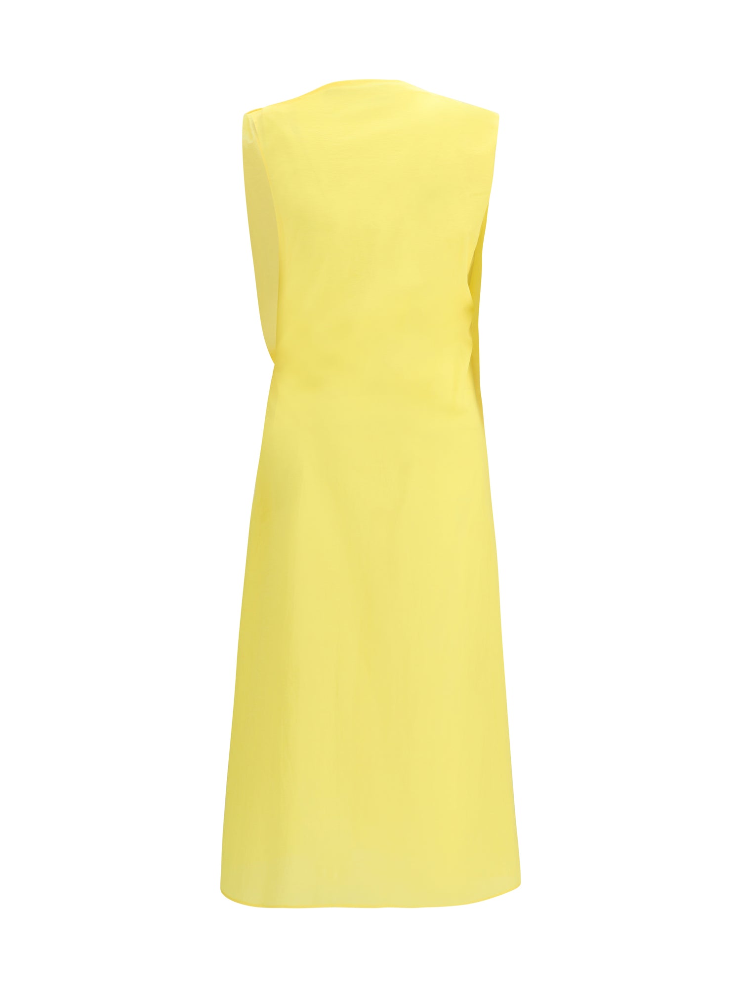 JACQUEMUS 38 drapped midi dress
