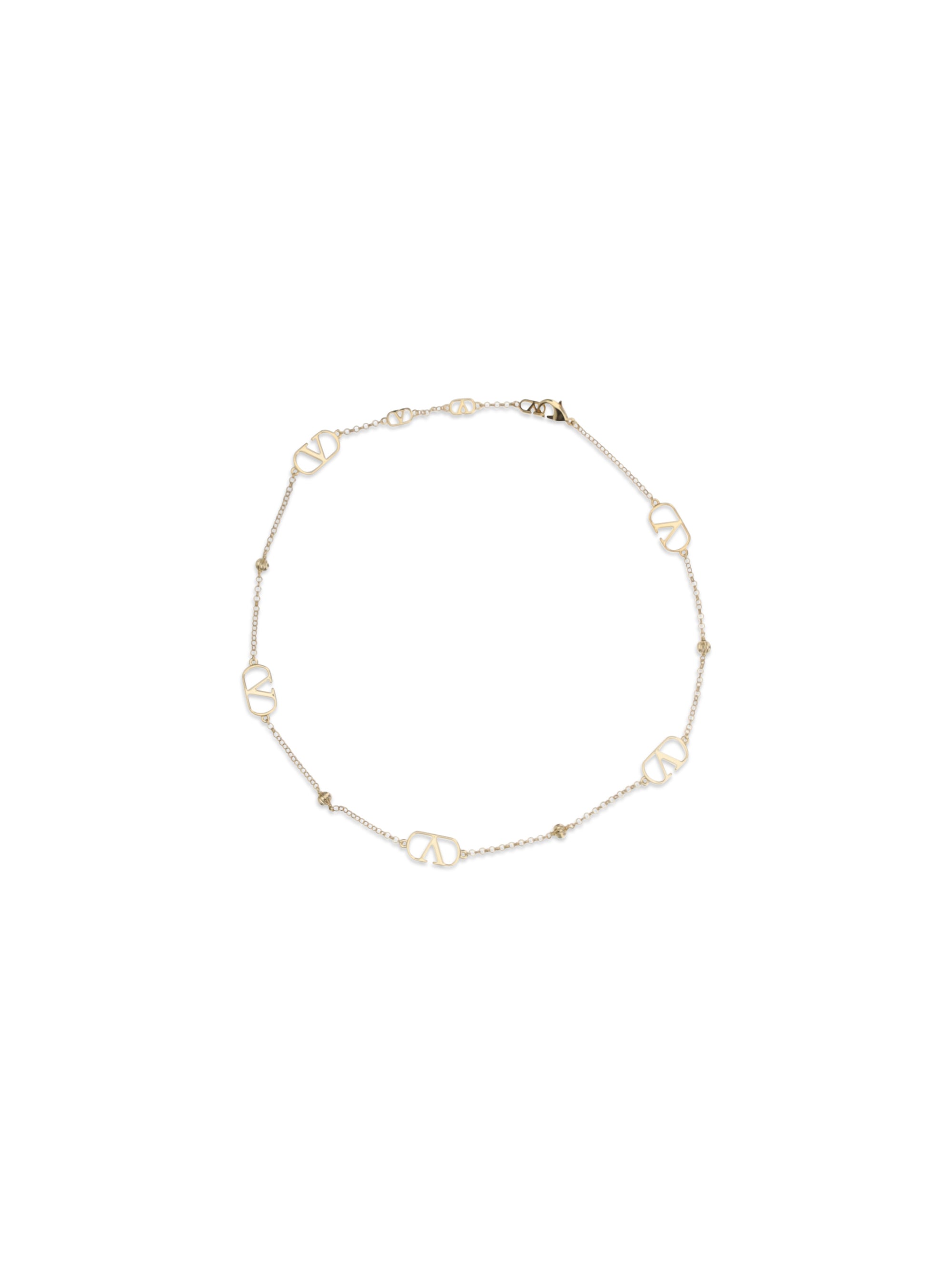 vlogo signature necklace