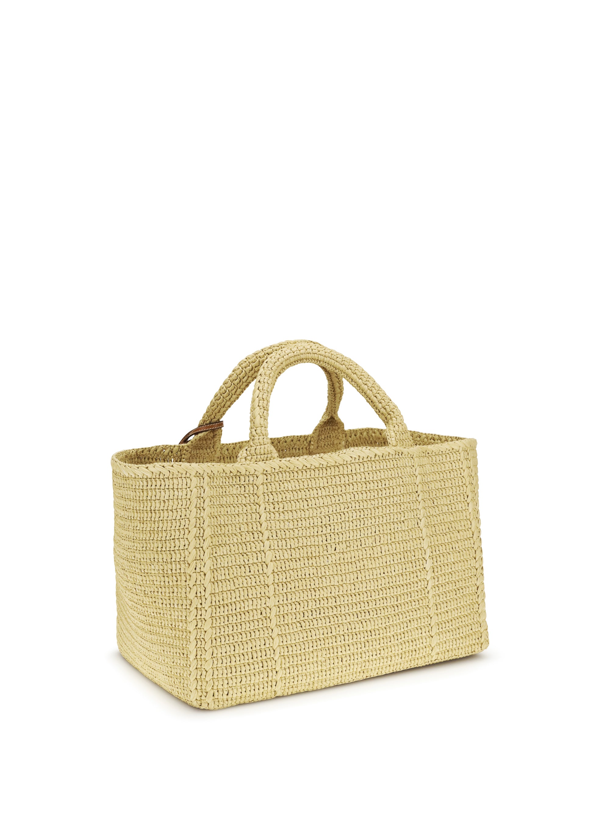 large crochet tote bag