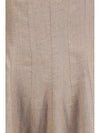 sparkling linen twill dress