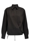 techno light wool fabric shirt