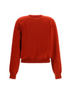 crewneck sweater with cut-out detail