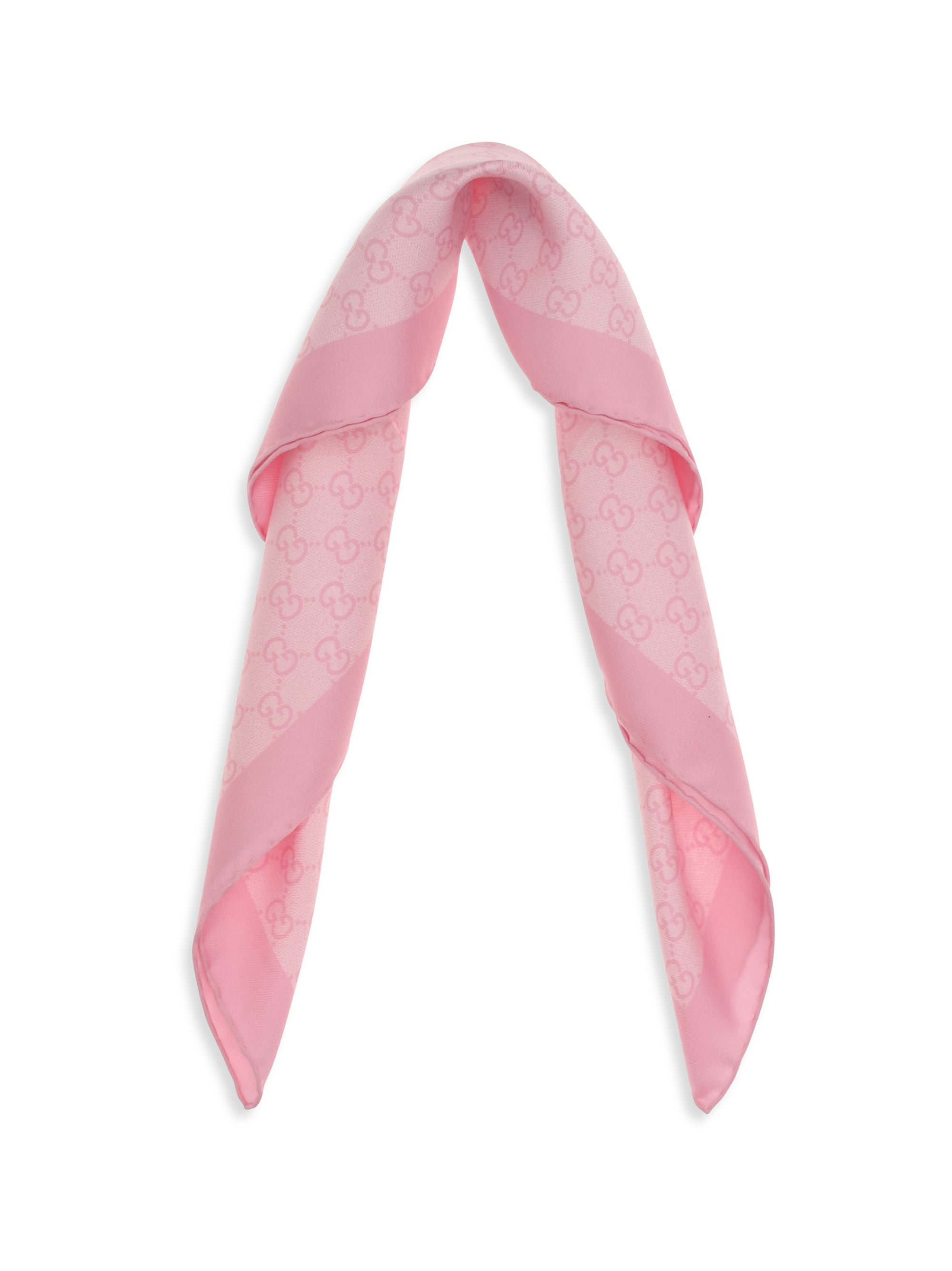 printed silk twill scarf