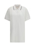 ALEXANDER WANG M cotton polo mini dress