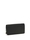 vlogo signature grainy calfskin chain wallet