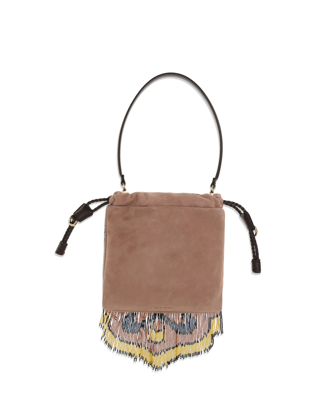 ETRO OS kalispera handbag with beads and fringes