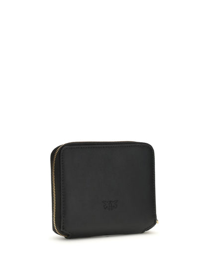 PINKO OS leather zip-around wallet 