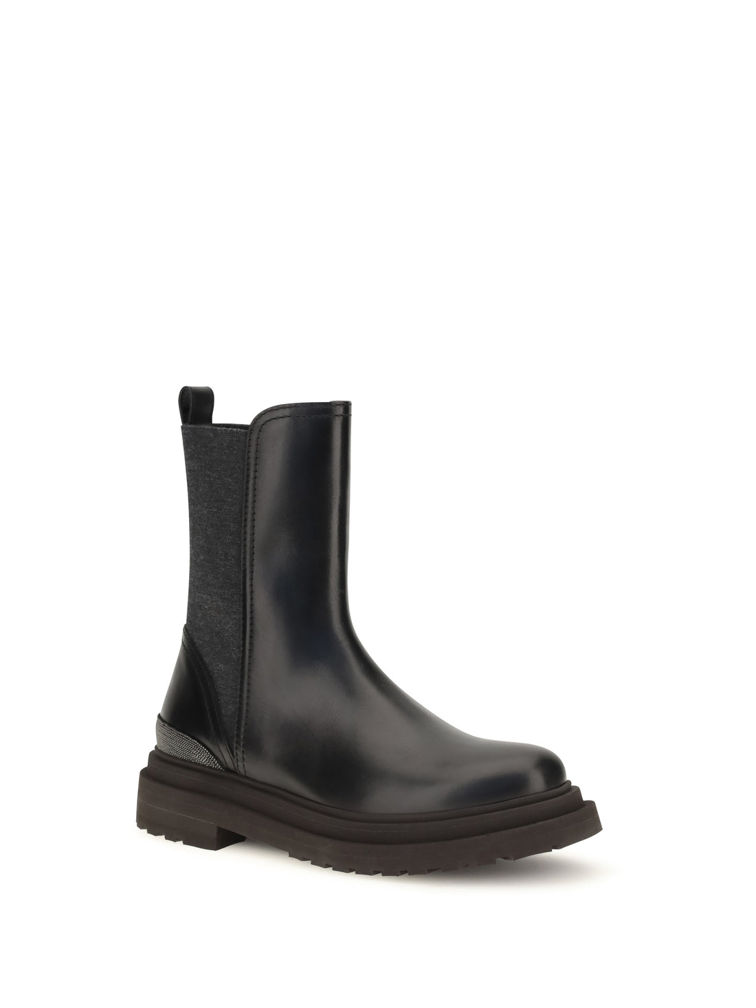 BRUNELLO CUCINELLI 36 leather chelsea ankle boots