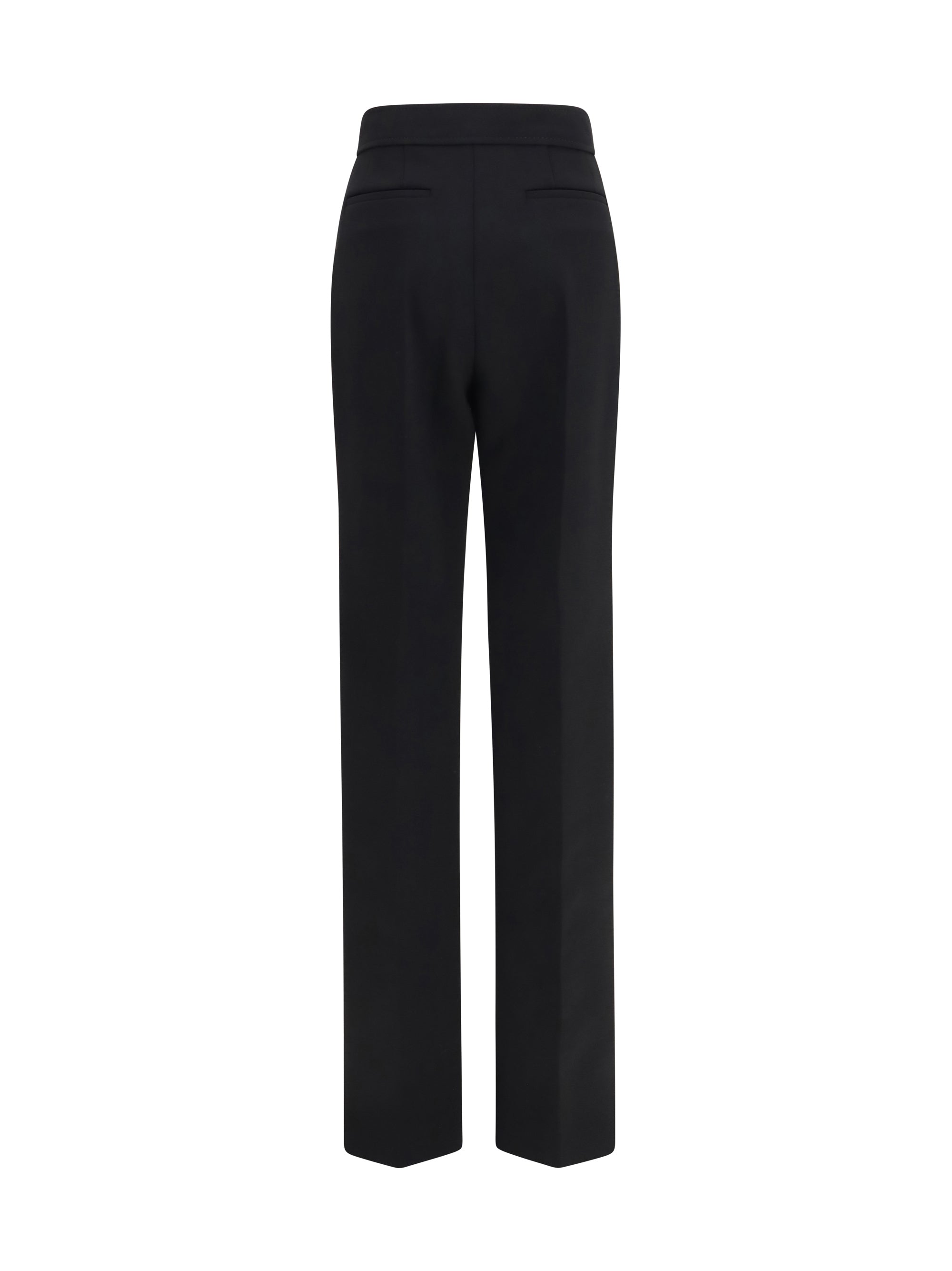 wool flare pants