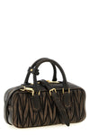 arcadie matelassé aged nappa leather handbag