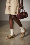 arcadie matelassé nappa leather handbag