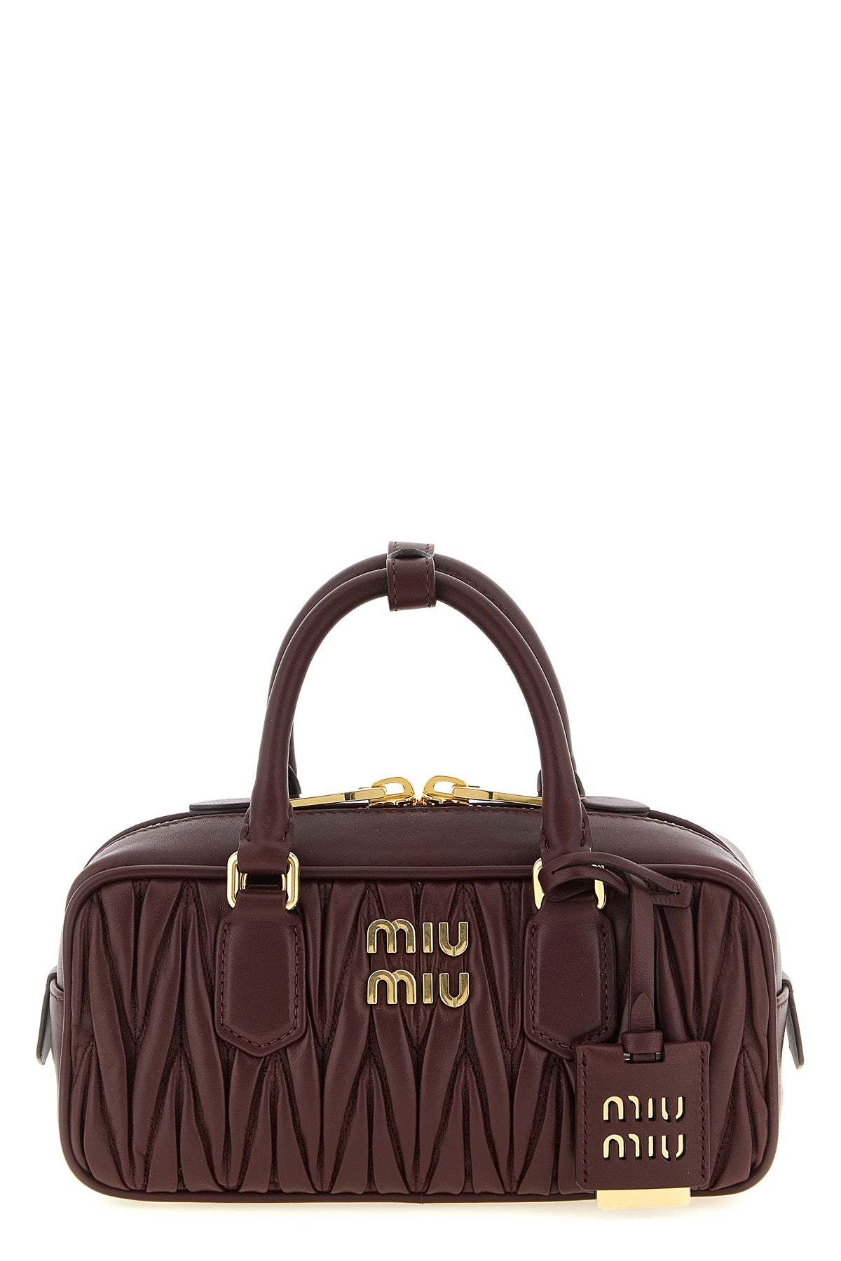 arcadie matelassé nappa leather handbag