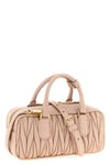regular arcadie matelassé nappa leather handbag