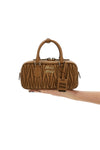 arcadie matelassé nappa leather handbag