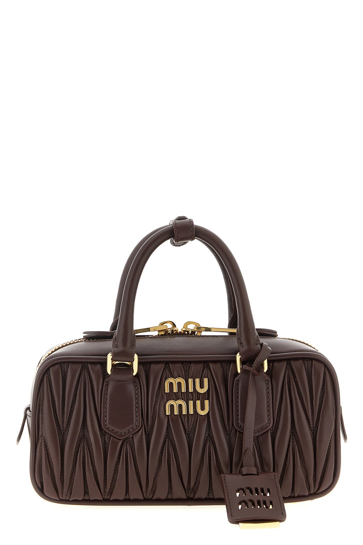 arcadie matelassé nappa leather handbag