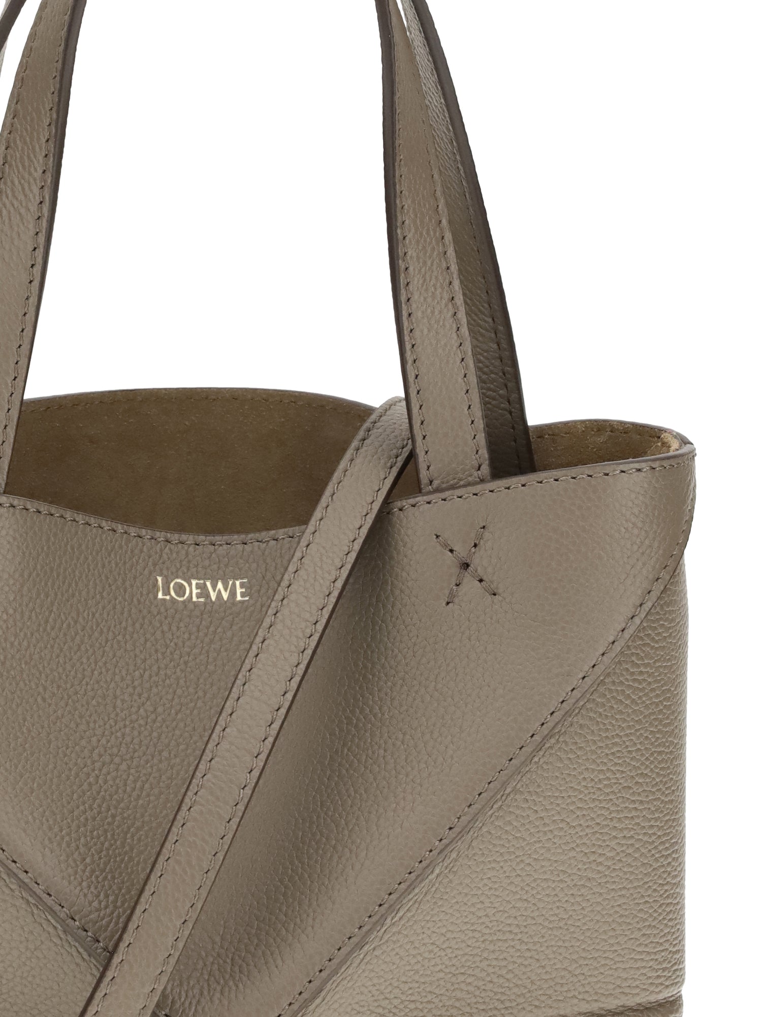 puzzle fold mini tote bag