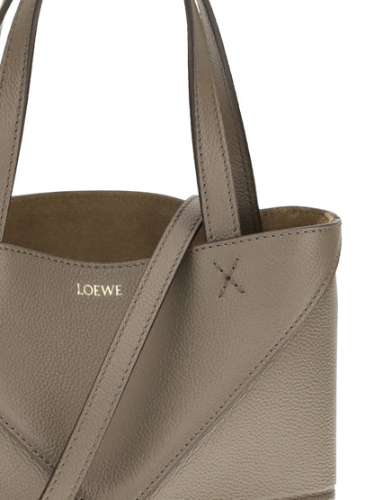 puzzle fold mini tote bag