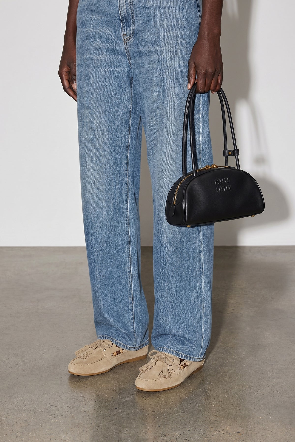 small leather beau shoulder bag