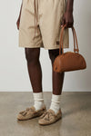 small leather beau shoulder bag