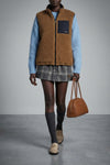 classic beau leather shoulder bag