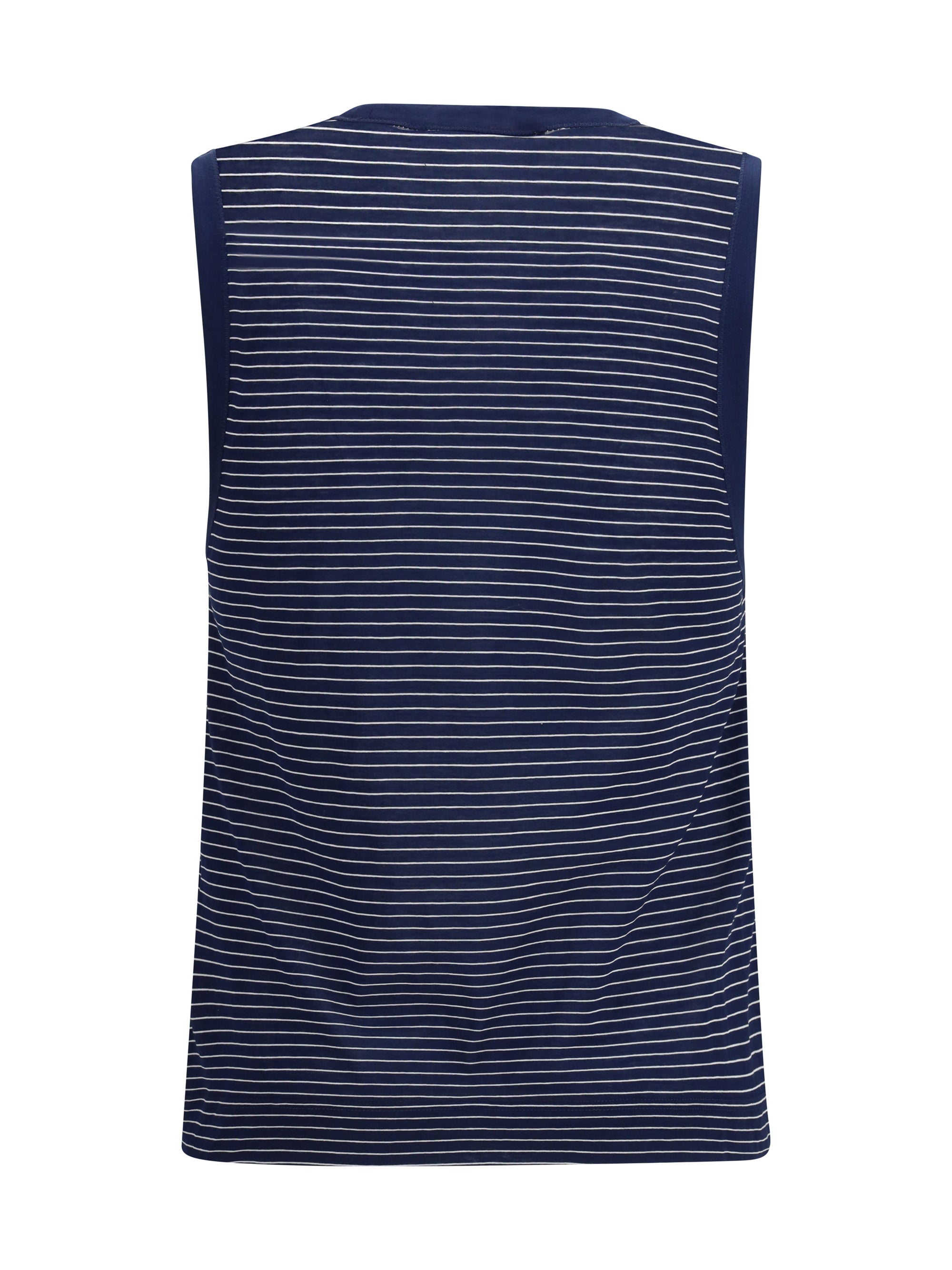 striped cotton tank top