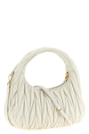wander matelassé nappa leather handbag