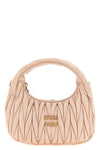 wander matelassé nappa leather handbag