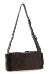 antiqued nappa leather shoulder strap