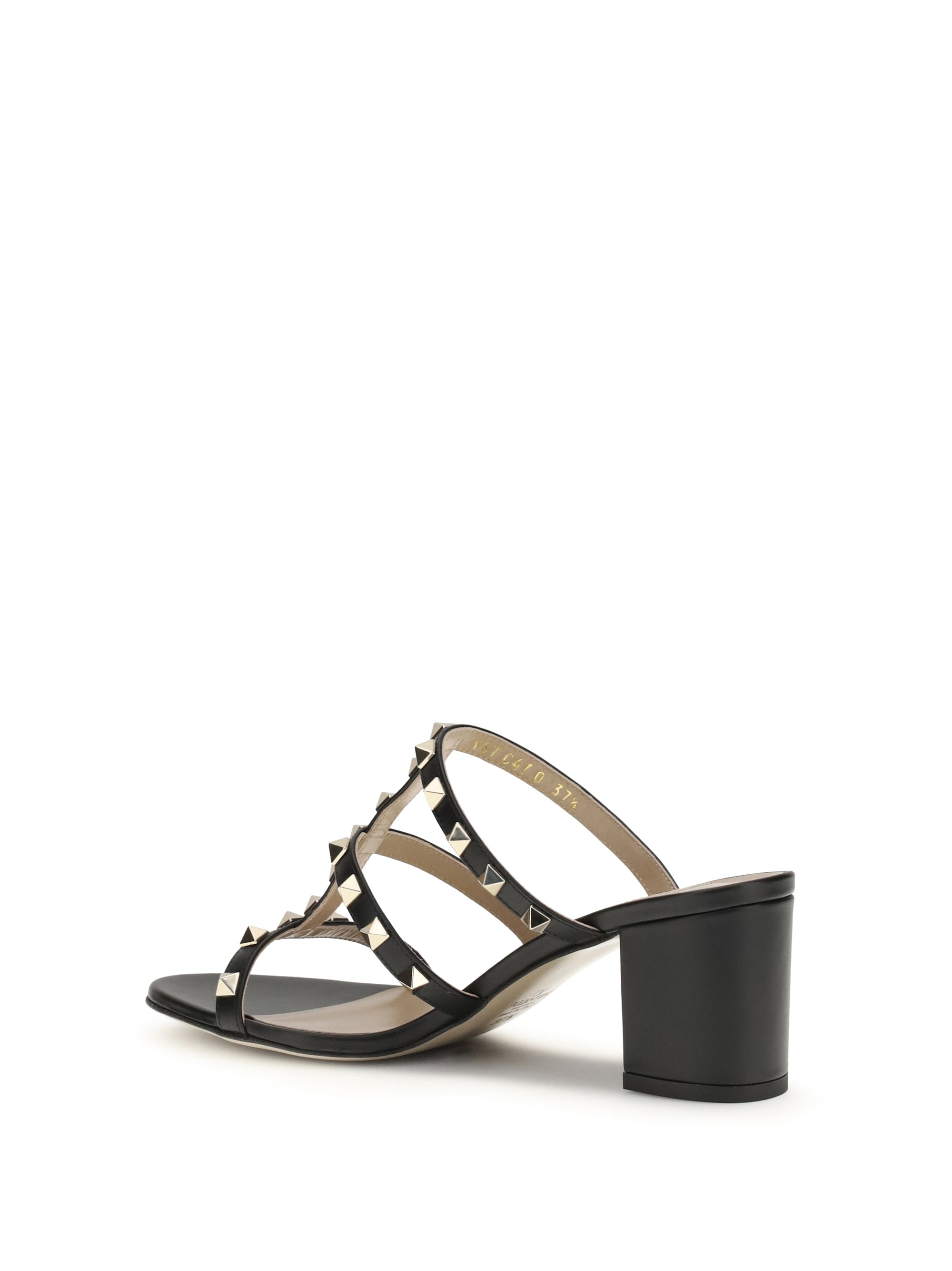 VALENTINO GARAVANI 36.5 rockstud slider sandals