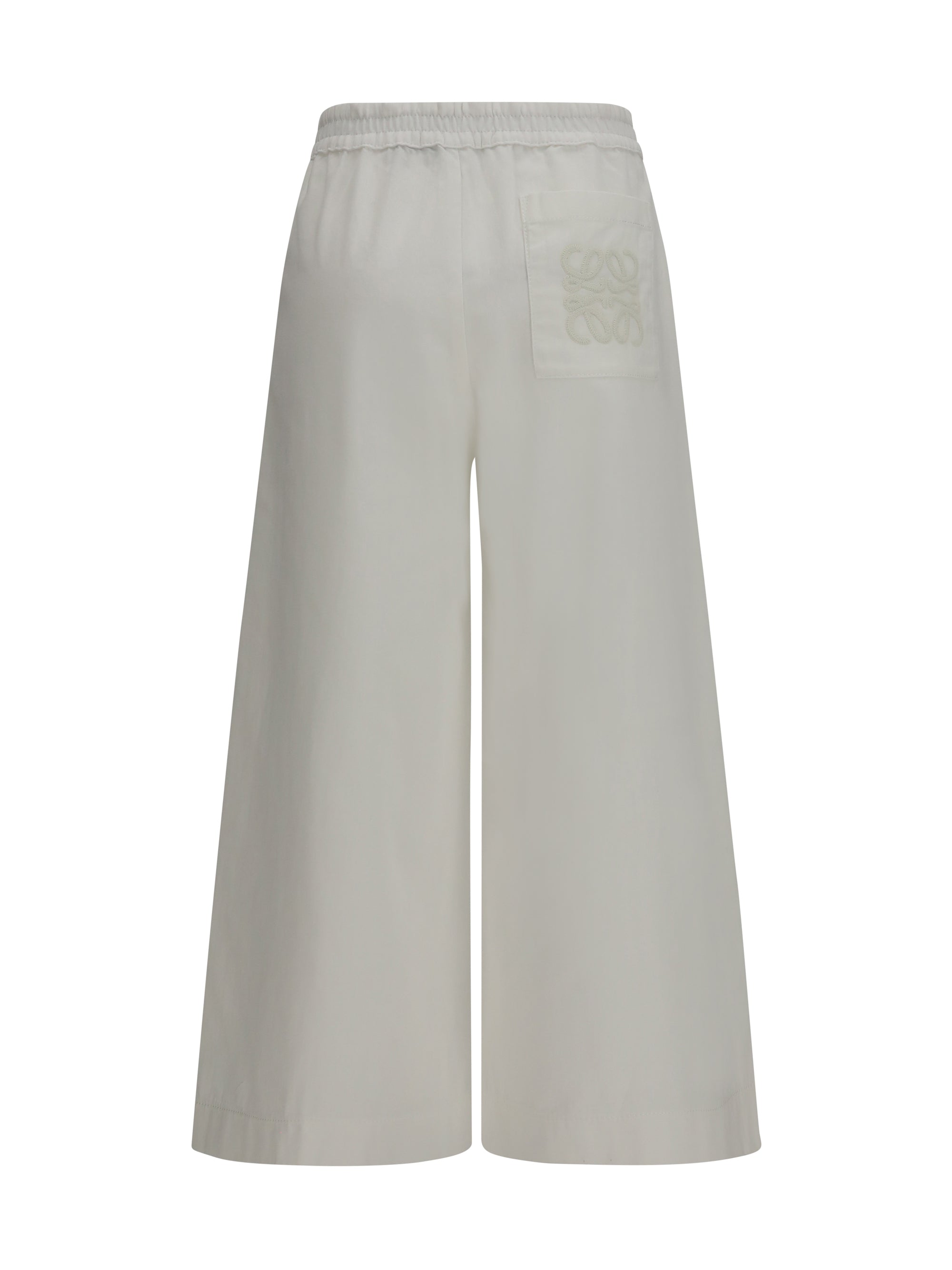 cropped denim pants loewe x paula’s ibiza