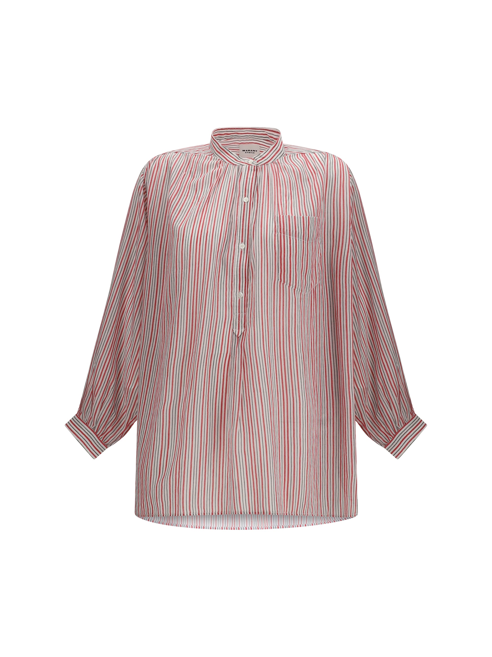 sapha striped cotton voile shirt