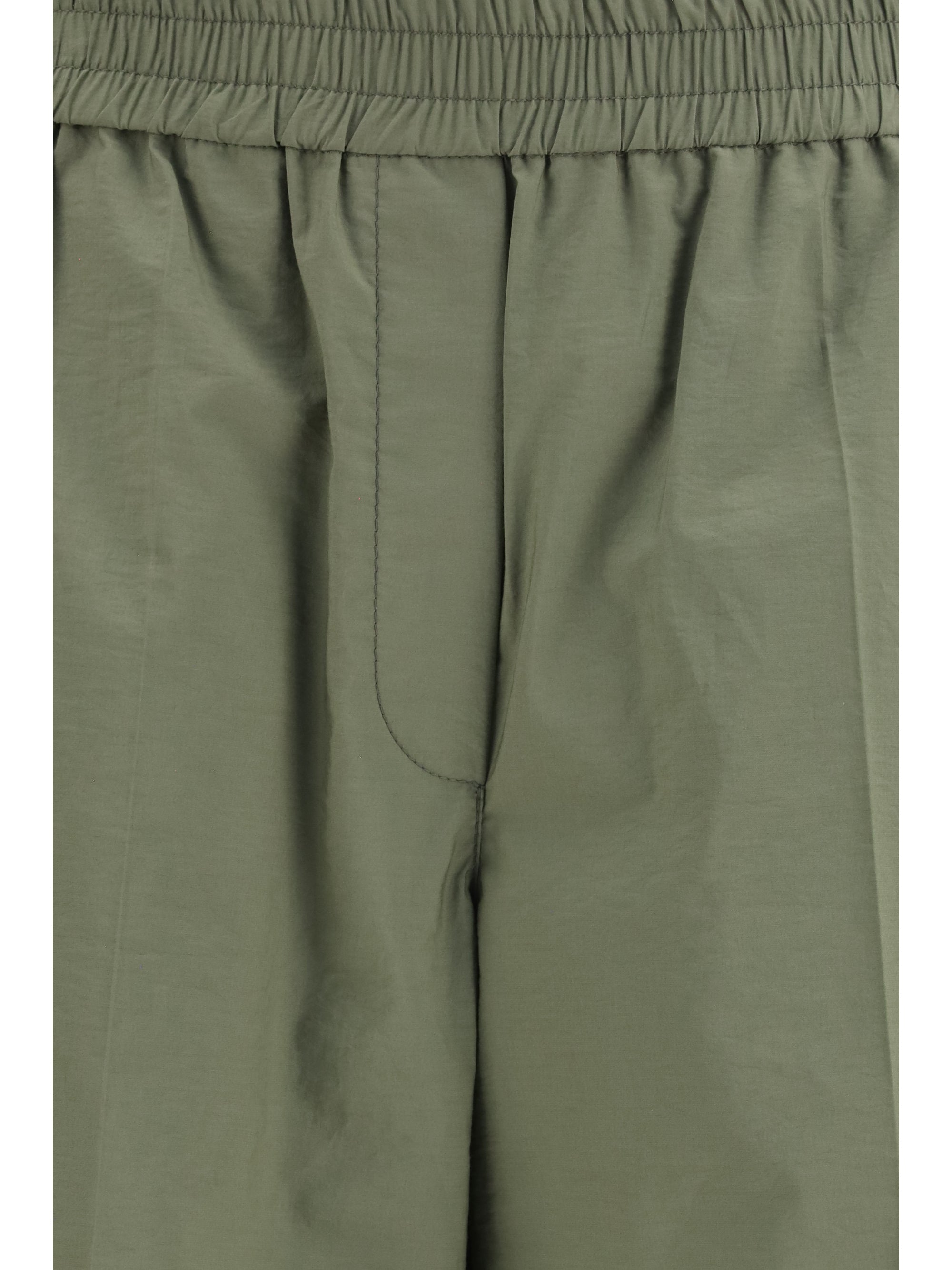 pants with elasticated waist