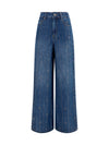 crystal-striped jeans