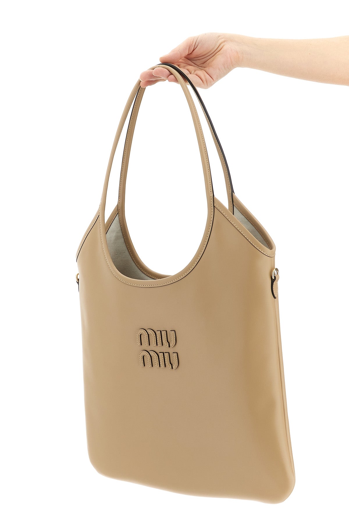 ivy leather shopper