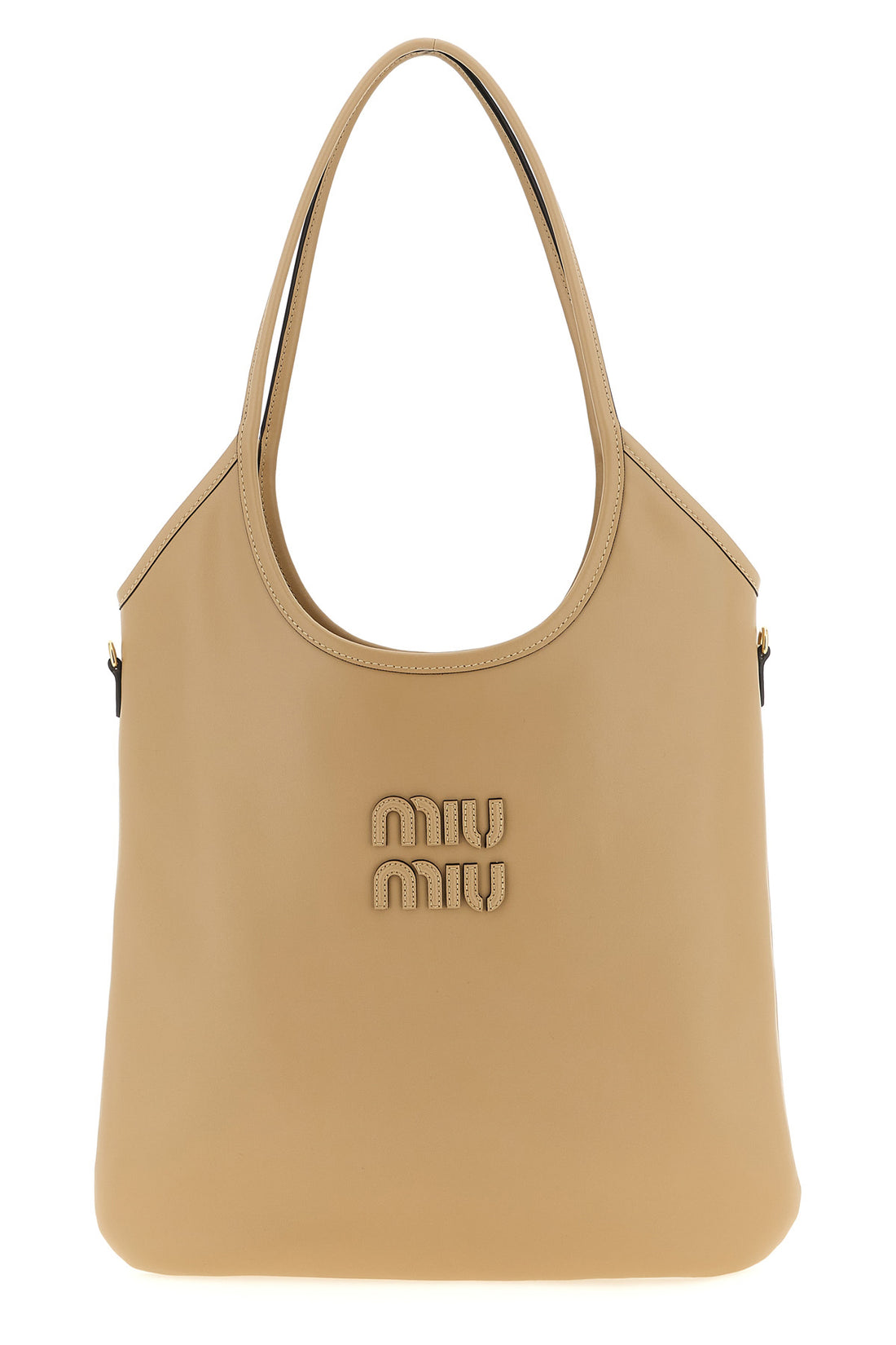 MIU MIU OS ivy leather shopper