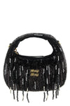 mini wander satin handbag