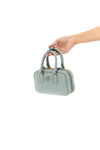 arcadie mini handbag in slightly padded nappa leather