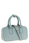 arcadie mini handbag in slightly padded nappa leather